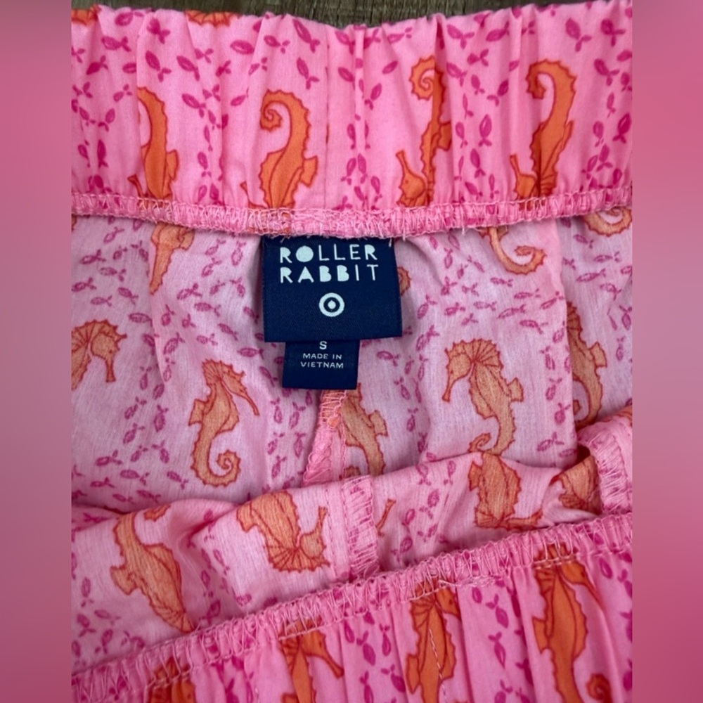 Roller Rabbit x Target Pink Seahorse Print Shorts -Small - NWT - Picture 7 of 8